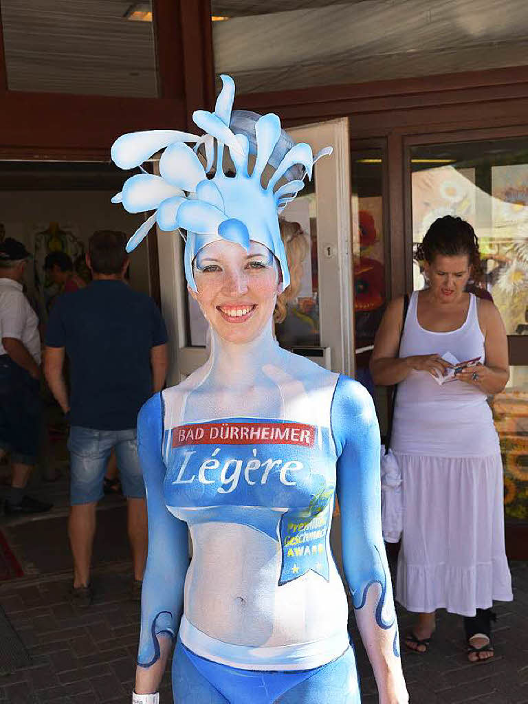 Bunte Eindrcke vom Bodypainting-Festival am Titisee.<?ZP?>
