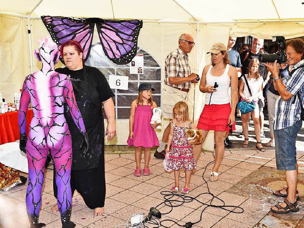 Bunte Eindrcke vom Bodypainting-Festival am Titisee.<?ZP?>
