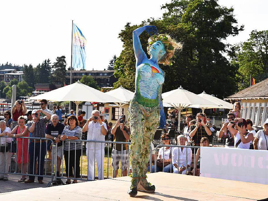 Bunte Eindrcke vom Bodypainting-Festival am Titisee.<?ZP?>
