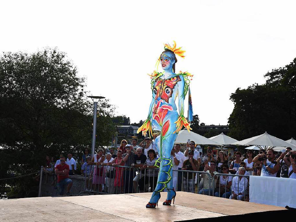 Bunte Eindrcke vom Bodypainting-Festival am Titisee.<?ZP?>
