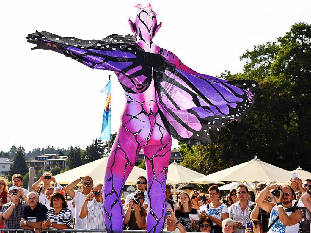 Bunte Eindrcke vom Bodypainting-Festival am Titisee.<?ZP?>
