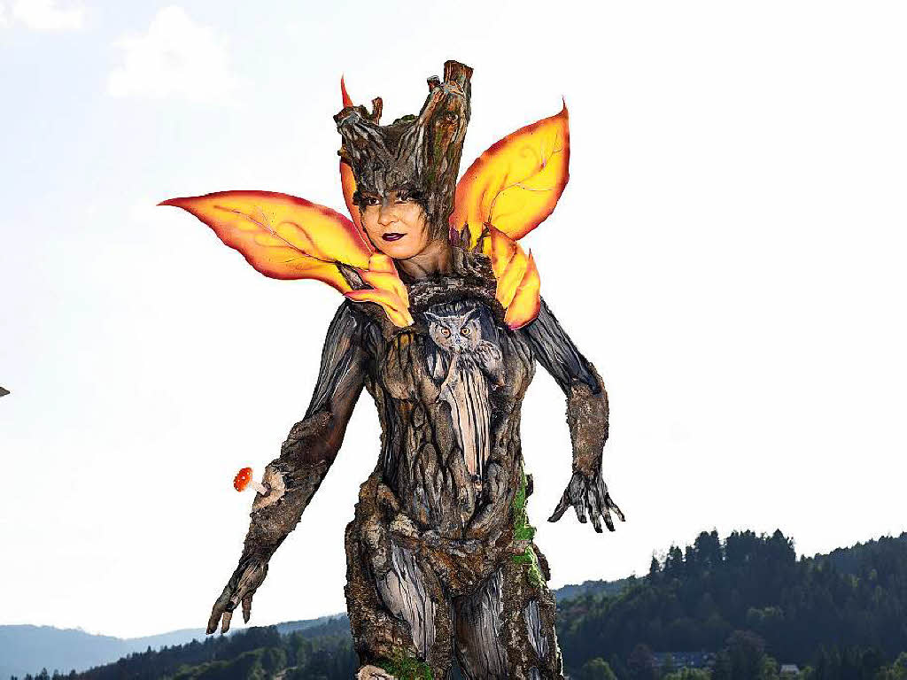 Bunte Eindrcke vom Bodypainting-Festival am Titisee.<?ZP?>
