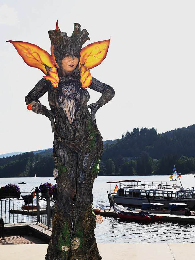 Bunte Eindrcke vom Bodypainting-Festival am Titisee.<?ZP?>
