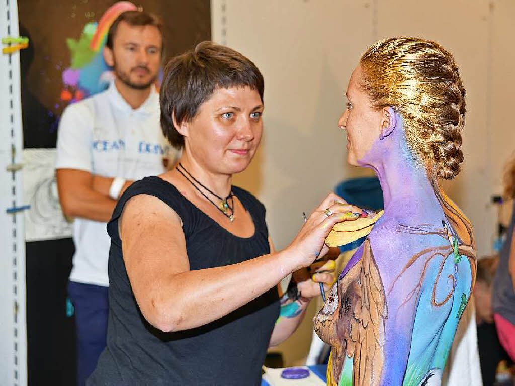 Bunte Eindrcke vom Bodypainting-Festival am Titisee.<?ZP?>
