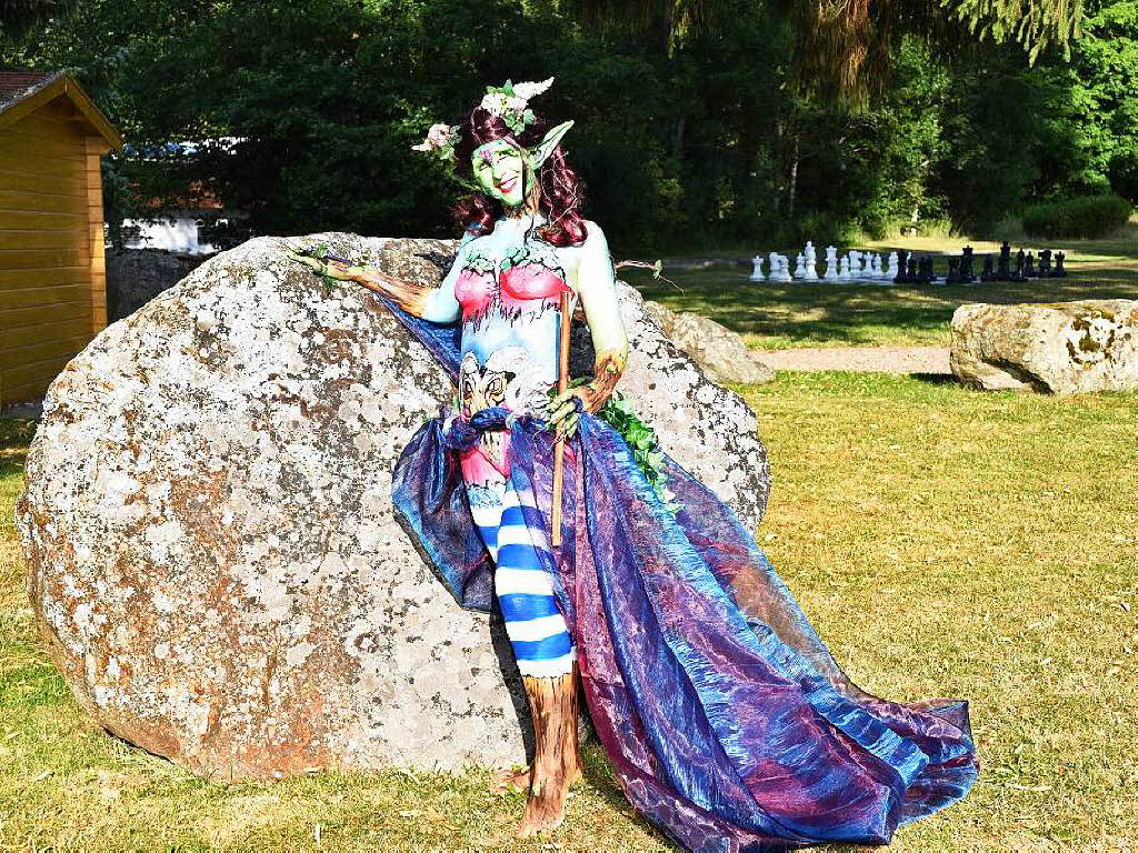 Bunte Eindrcke vom Bodypainting-Festival am Titisee.<?ZP?>
