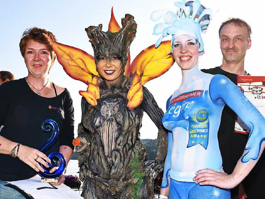 Bunte Eindrcke vom Bodypainting-Festival am Titisee.<?ZP?>
