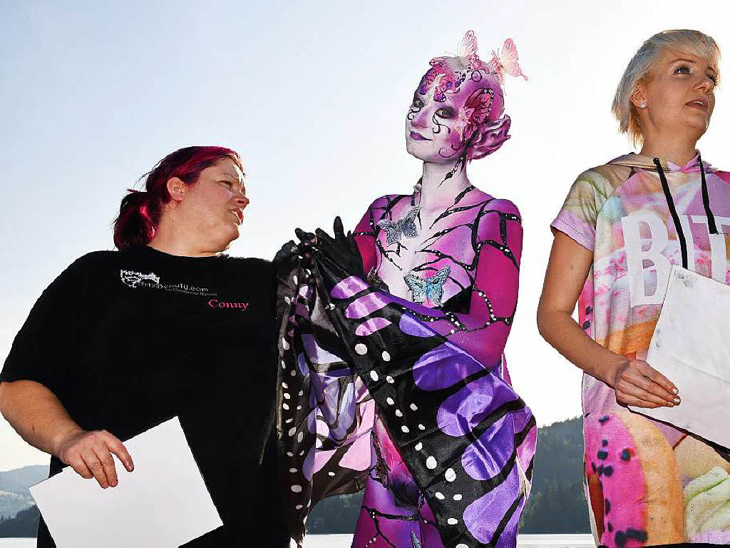 Bunte Eindrcke vom Bodypainting-Festival am Titisee.<?ZP?>
