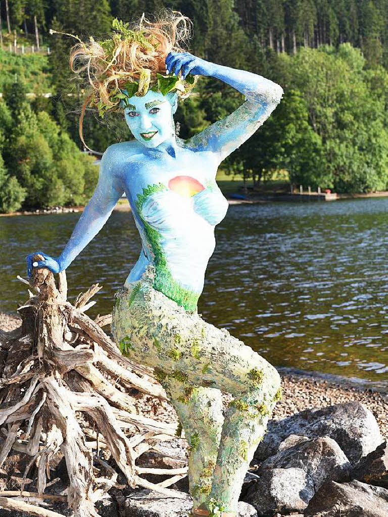 Bunte Eindrcke vom Bodypainting-Festival am Titisee.<?ZP?>
