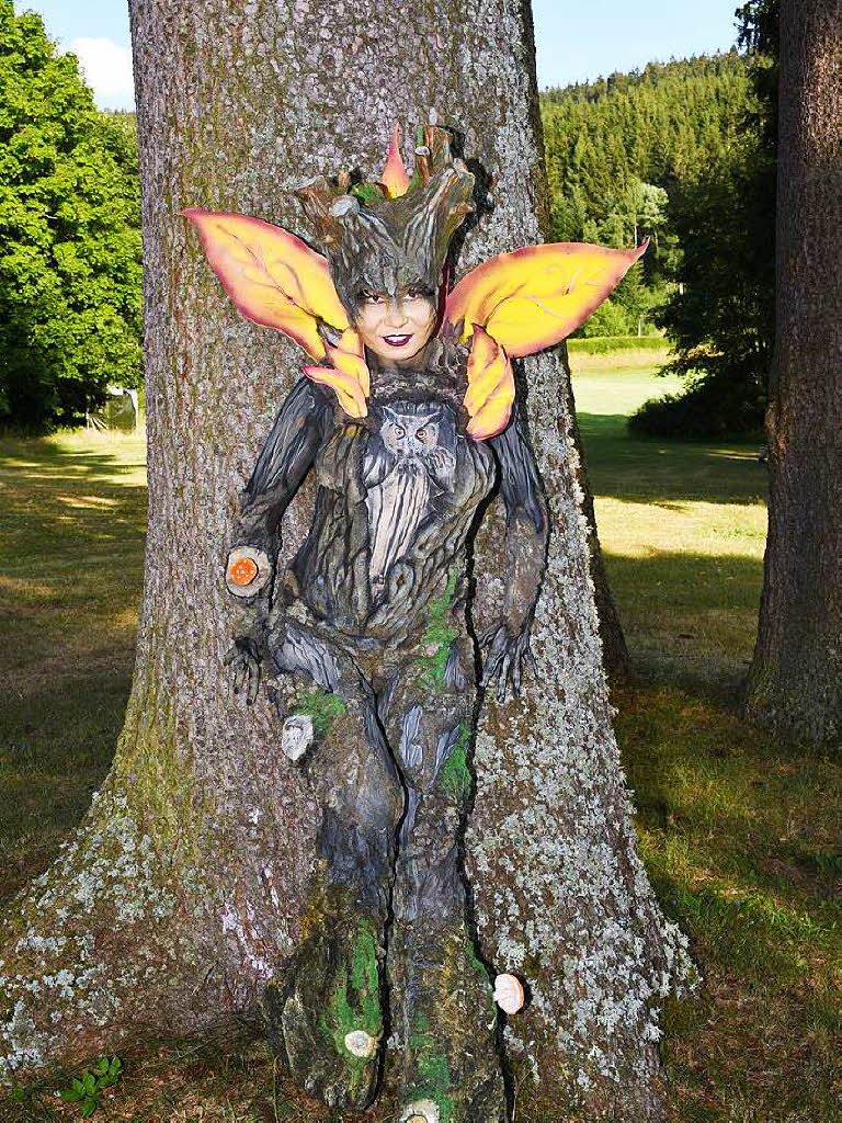 Bunte Eindrcke vom Bodypainting-Festival am Titisee.<?ZP?>
