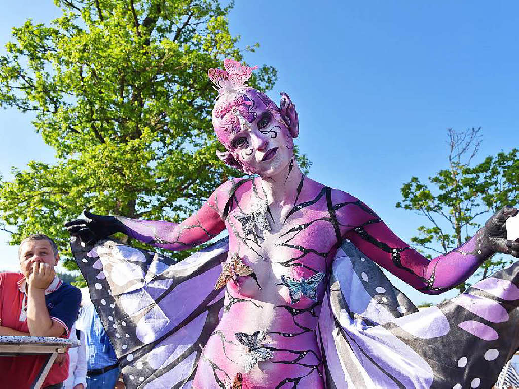 Bunte Eindrcke vom Bodypainting-Festival am Titisee.<?ZP?>
