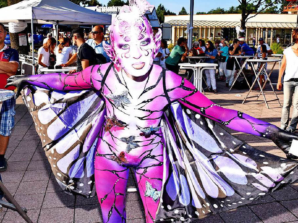 Bunte Eindrcke vom Bodypainting-Festival am Titisee.<?ZP?>
