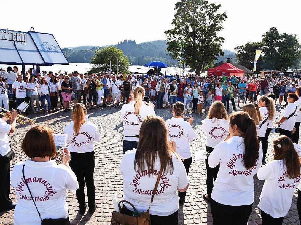 Eindrcke vom Seenachtsfest in Titisee.