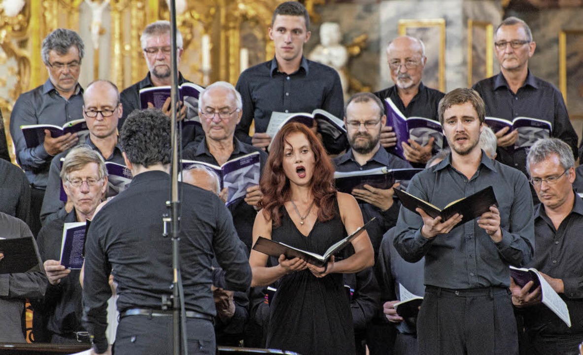 Klangerlebnis in der Wallfahrtskirche:...hor singt die Petite messe solenelle.   | Foto: Olaf MIchel