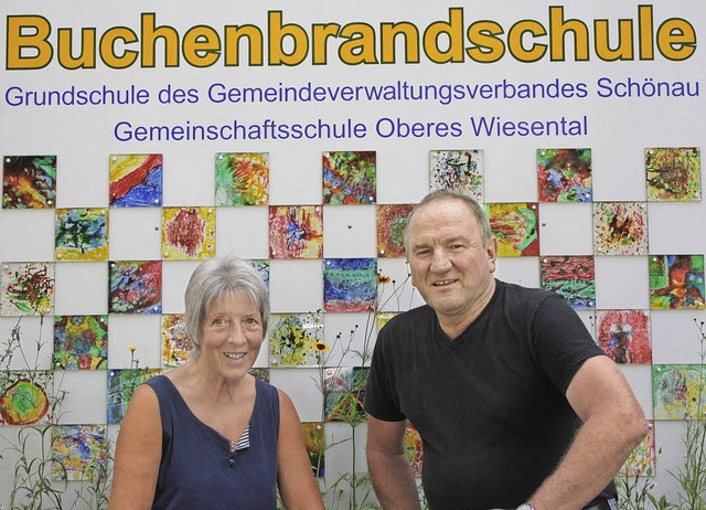 In den Ruhestand gehen  an der Buchenb...  Hckele-Schmidt und Rolf Rosendahl.   | Foto: ZVG