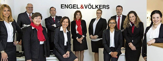 Das Team von Engel &amp; Vlkers freut...ag am Samstag, 25. Juli, zu empfangen.  | Foto:   T. Karpf