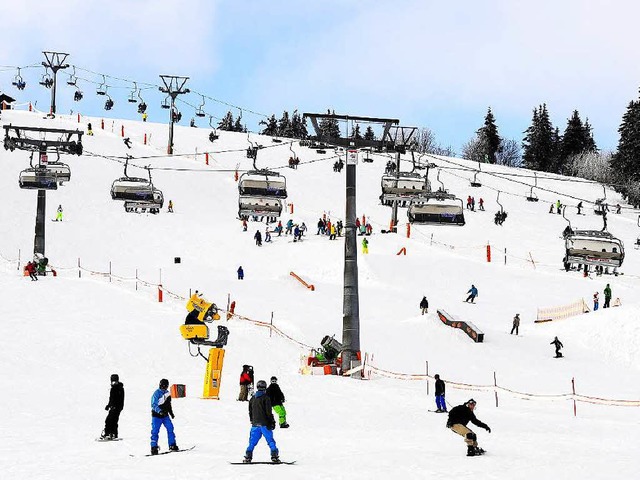 Der nchste Winter kommt: Skitreiben auf dem Feldberg   | Foto: kunz