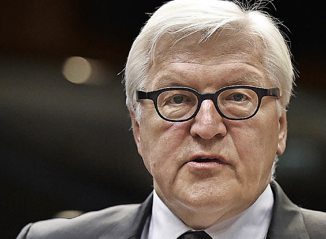 Abgehrt: Frank-Walter Steinmeier  | Foto: afp