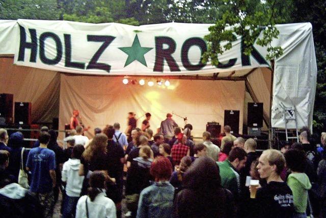 Im Schopfheimer Sengelen steigt am Wochenende das Holzrock-Open-Air