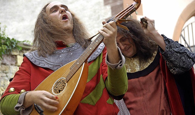 Mittelalterlich geht&#8217;s beim Schlossfest in Kirchzarten zu.   | Foto: Donner