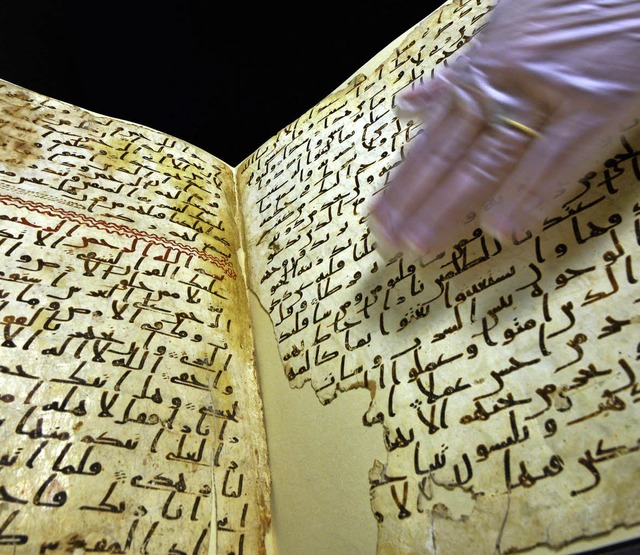 Teile der Handschriften  | Foto: AFP
