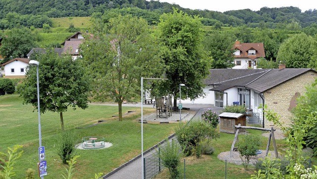 Amoltern. Schul- Festhalle und Bolzplatz.  | Foto: Roland Vitt