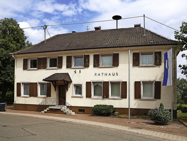 Das Mllener Rathaus wird saniert.   | Foto: Christoph Breithaupt