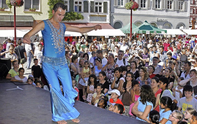 Das Stadtfest und das Fest der Kulture... die Lahrer Innenstadt zur Feiermeile.  | Foto: Archivfoto: Heidi Fssel