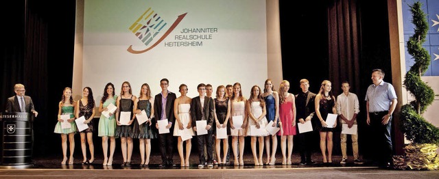 Schler der Johanniter Realschule, die...em Preis und Lob ausgezeichnet wurden.  | Foto: Martin Schreck