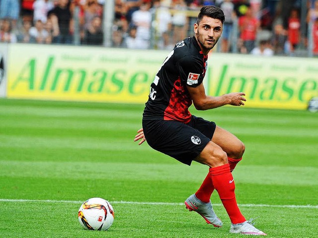 Vincenzo Grifo ist einer der Neuen beim SC Freiburg.  | Foto: Michael Heuberger