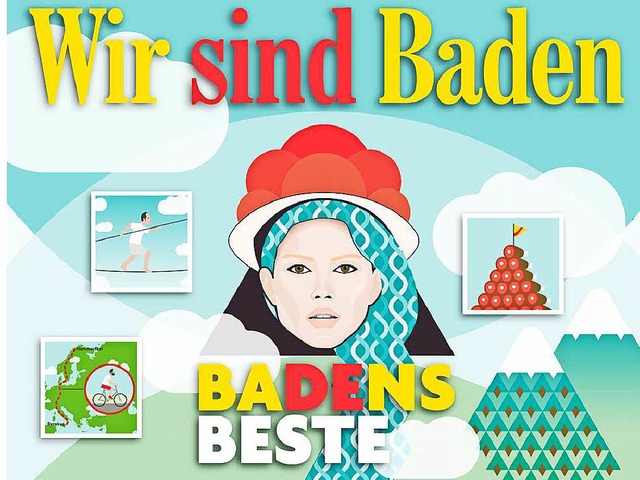 Badens Beste &#8211; ein lesenswertes ...l, online in wenigen Klicks verfgbar.  | Foto: Grafik Nils Oettlin