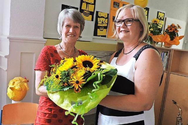 Rektorin Anne Wernet verabschiedet sich von der Schwarzenbergschule Waldkirch