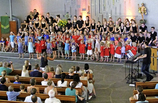 Sommersingen in der Auferstehungskirche  | Foto: Judith Reinbold