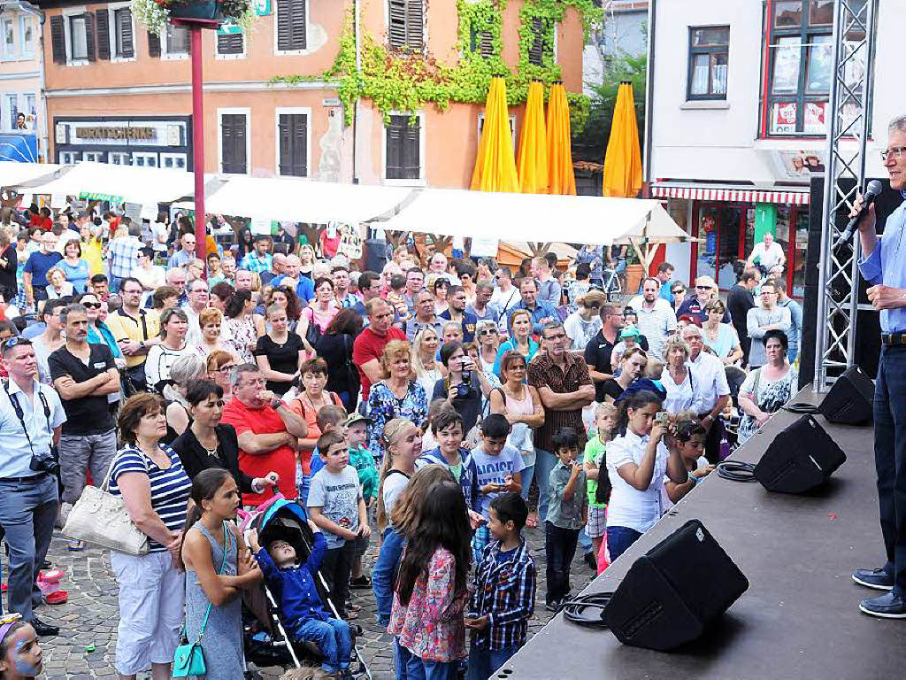 Lahr feiert beim Stadtfest und beim Fest der Kulturen.