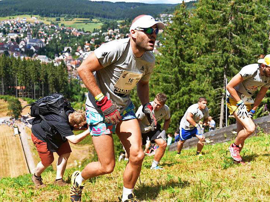 Red Bull 400 an der Hochfirstschanze - das hrteste Rennen der Welt