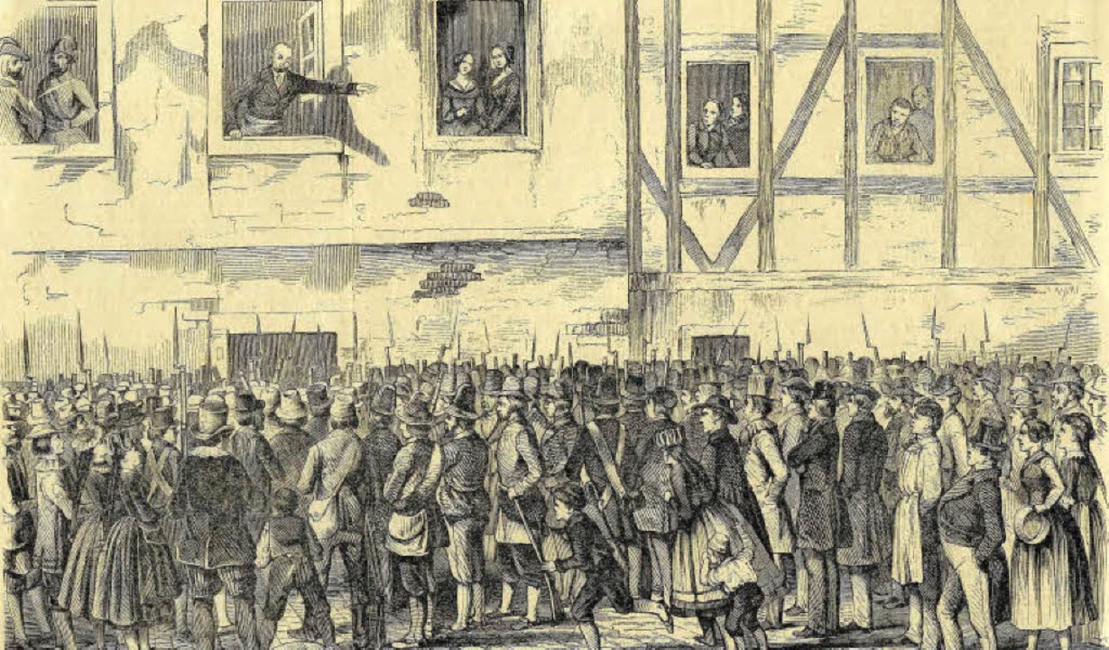 Die Revolution fällt auf einen Montag Lörrach Badische Zeitung