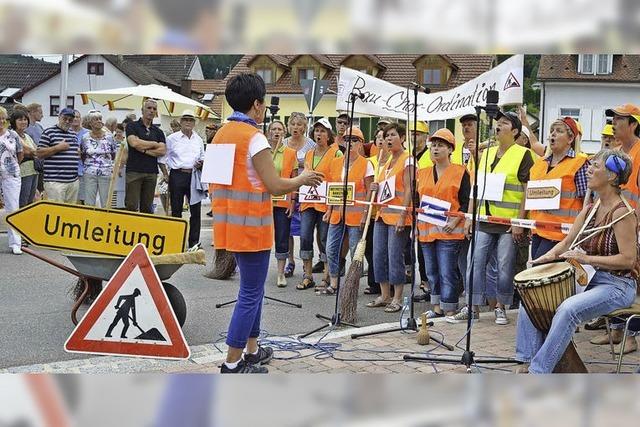 Kandern feiert das Baustellenende