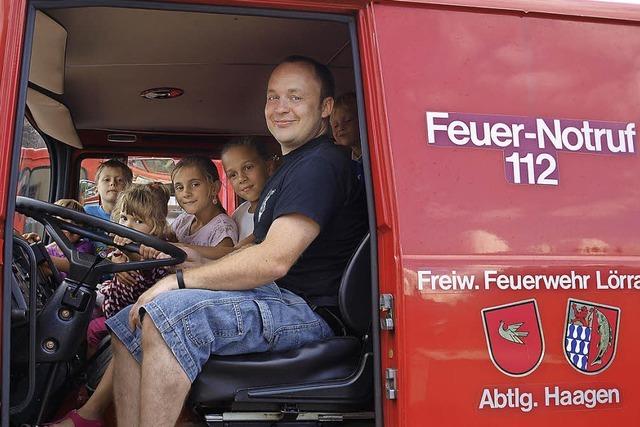 Feuerwehr in der Bevlkerung verankert