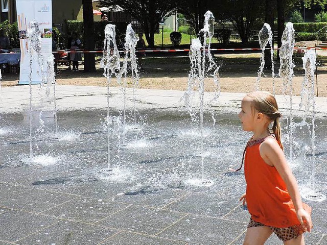 Vor allem Kinder haben Spa am neuen, ...en nahe des Waldkircher Stadtrainsees.  | Foto: Sylvia Timm