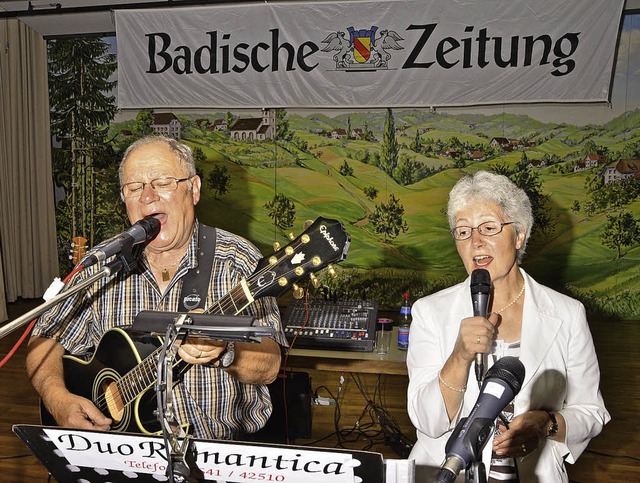 Gertrud und Walter Gerspacher laden am Donnerstag zum 18. Mal zum Mitsingen ein.  | Foto: Archivfoto: Dieter Erggelet