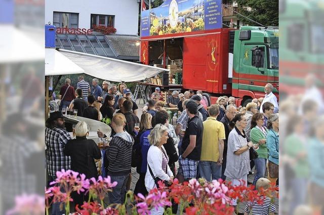 Fischmarkt gut besucht