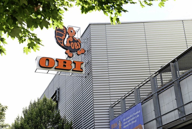 Der Obi-Markt in St. Georgen: Der oran...ommt wohl in Zukunft eine neue Heimat.  | Foto: rita Eggstein