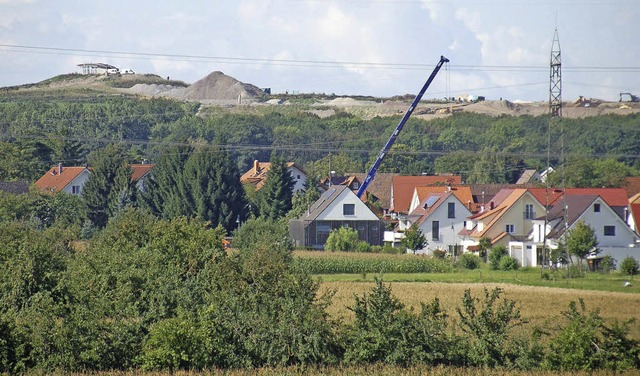 Hoch ber Vrstetten thront der Eichelbuck.  | Foto: Frank Kiefer