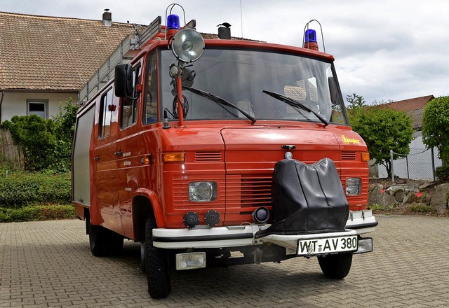 33 Jahre hat dieses Fahrzeug der Feuer...uf dem Buckel. Jetzt wird es ersetzt.   | Foto: Marco Felber