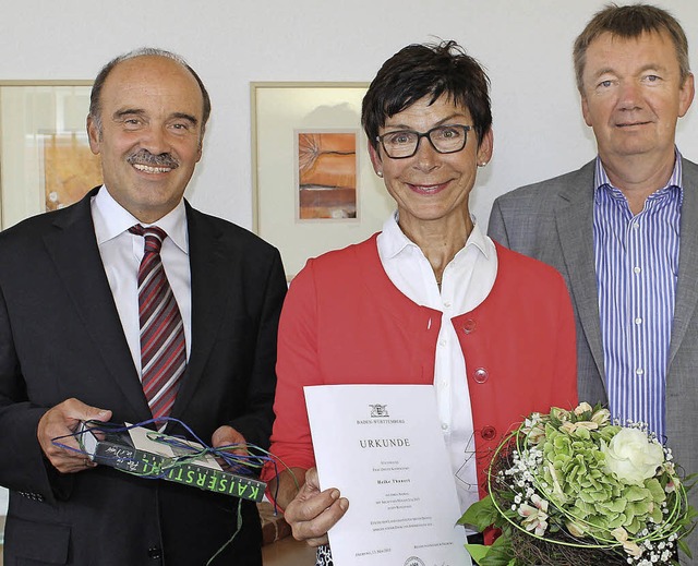 Heike Thunert, Konrektorin der Btzing...drich in den Ruhestand verabschiedet.   | Foto: Mario Schneberg