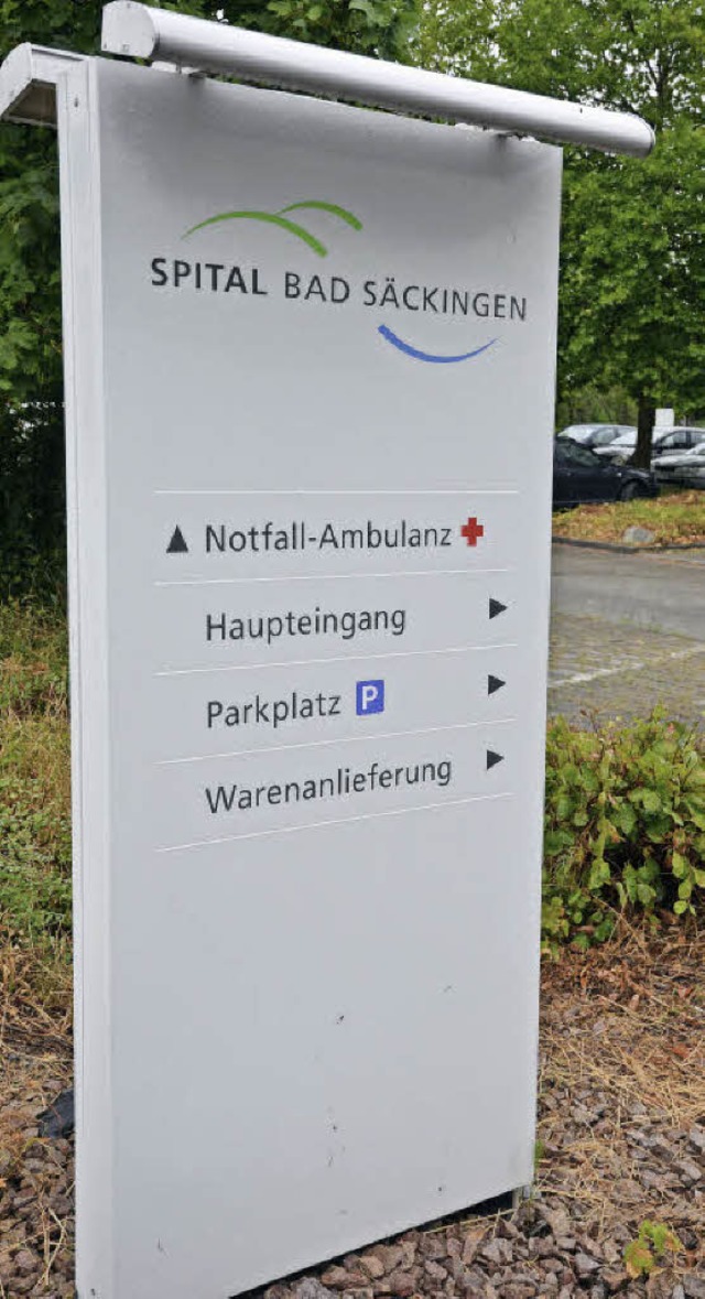 Im Spital Bad Sckingen gab&#8217;s ei...ur medizinischen Versorgung im Kreis.   | Foto: Christiane Weishaupt