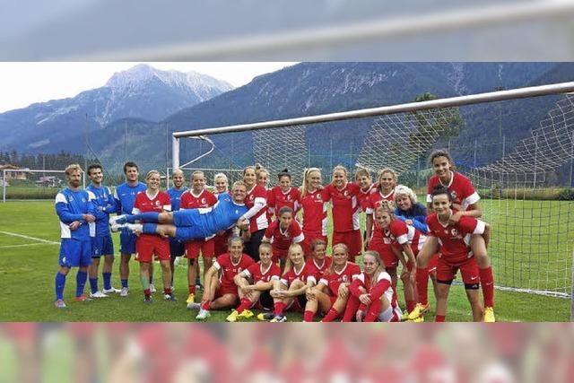 Saisonvorbereitung der SC-Frauen in Elbigenalp