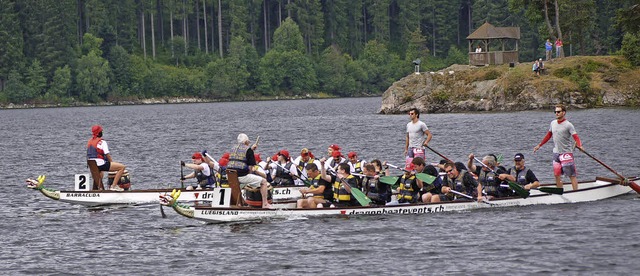Neun Teams gehen am Sonntag beim Drach...en in Schluchsee wieder an den Start.   | Foto: HTG