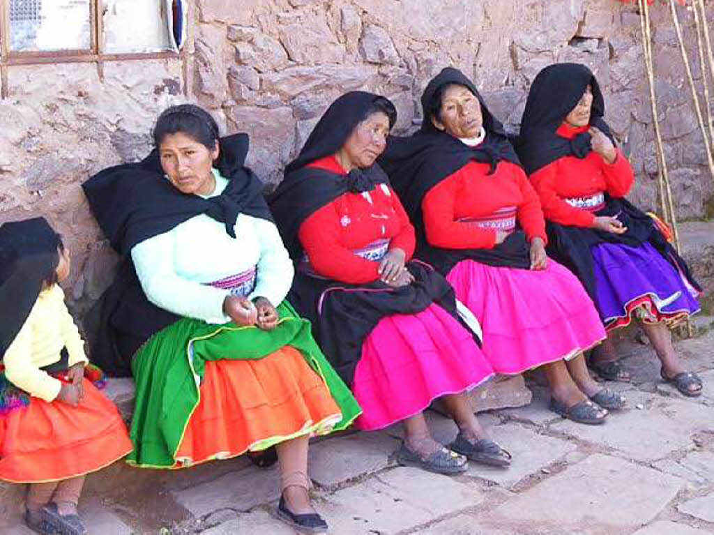 Thomas Menzer: Auf einer kleinen Insel im Titicacasee in Peru