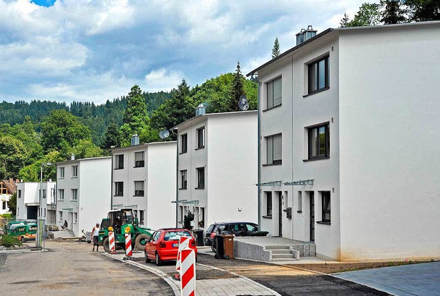 Die Huser von Allmarketing im Neubaugebiet von Gnterstal   | Foto: Michael Bamberger