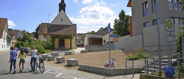 Abstimmungsbedarf gibt es noch bei Det...Gestaltung  des Rmminger Dorfplatzes.  | Foto: Markus Maier